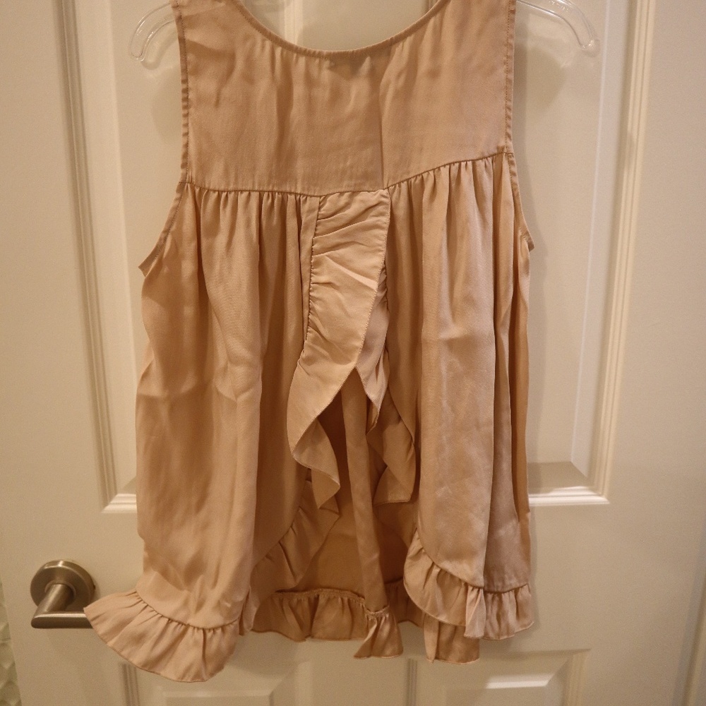Open Back Ruffle Blouse - Picture 2 of 2